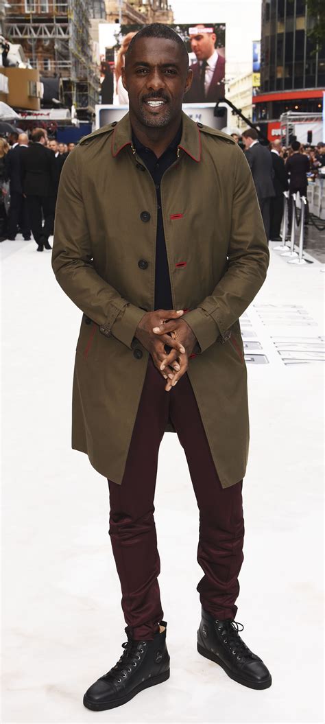 idris elba burberry coat|idris elba red carpet style.